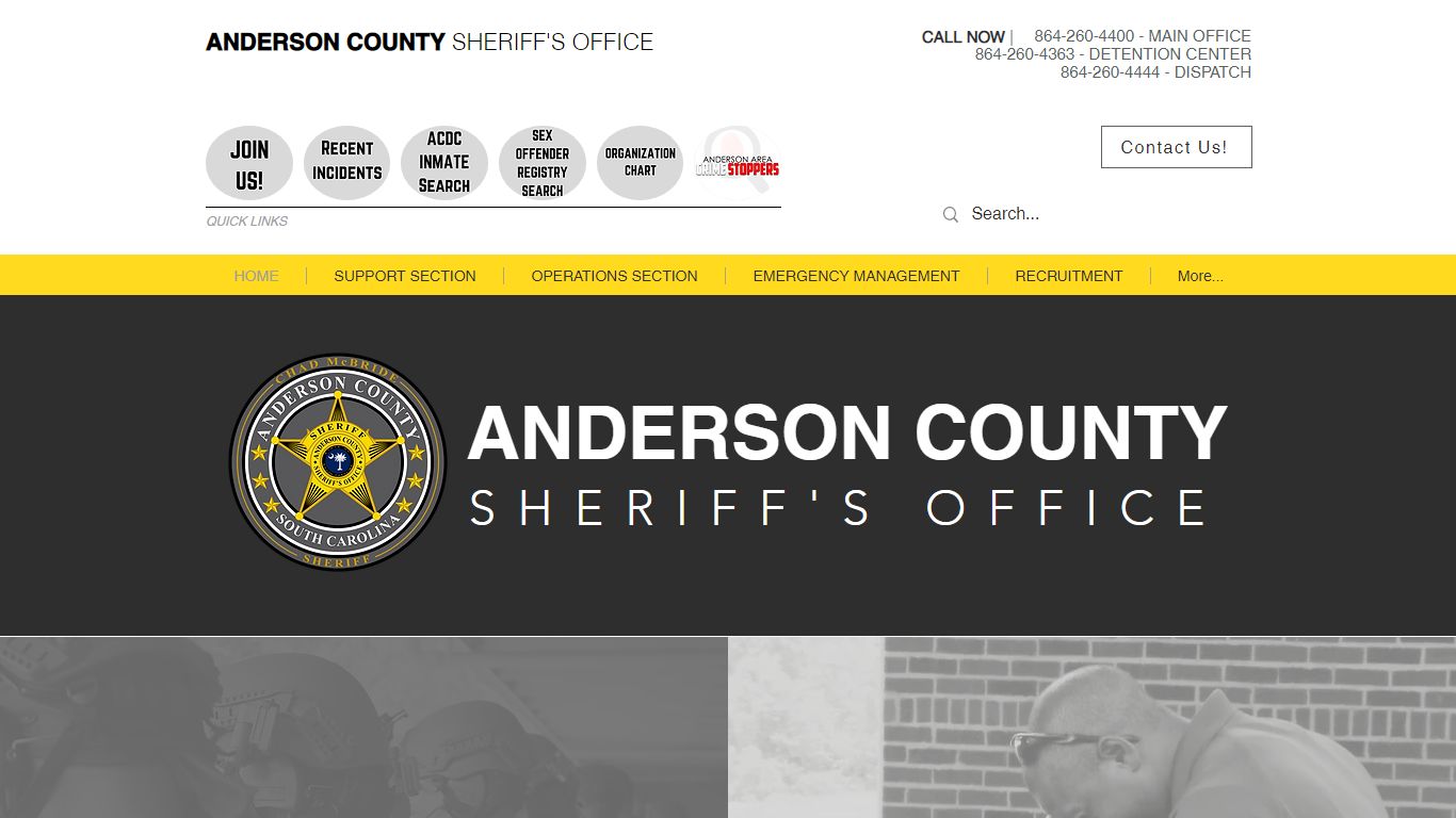 HOME | Anderson County Sheriff's Office | South Carolina